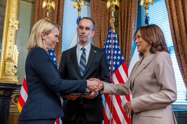 DC: Vice President Harris Swears In New Ambassador To Ukraine