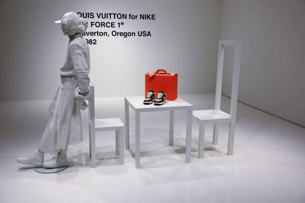 NY: Sotheby's To Auction Louis Vuitton & Nike "Air Force 1" Sneakers By Virgil Abloh For Charity