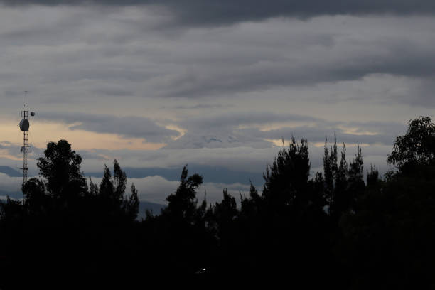MEX: Mexican Monsoon Causes Cloudy Skies In Mexico City
