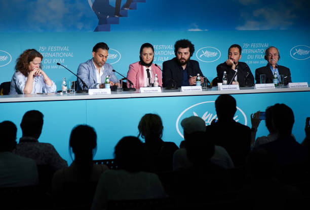 FRA: "Leila's Brothers" Press Conference  - The 75th Annual Cannes Film Festival