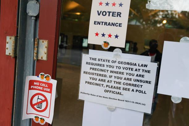 GA: Voters Cast Ballots In Georgia Primary