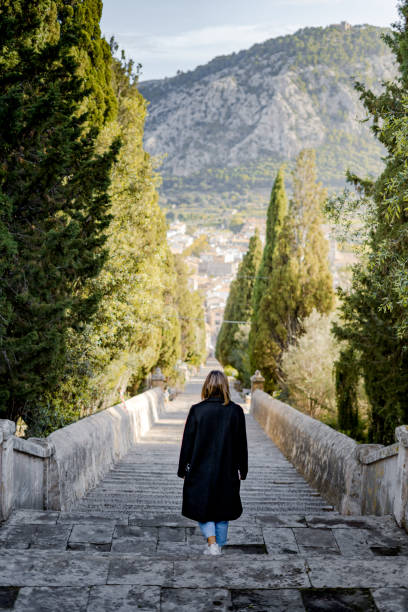 Walk through the steps of El Calvario, Pollenca, Mallorca, Walk similar to The Tuscany