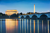 Washington DC, USA Skyline on the River