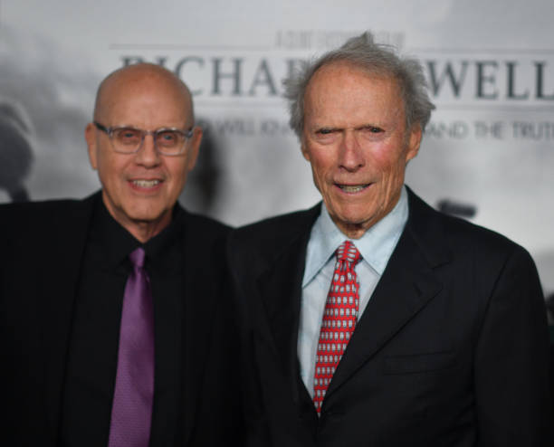 G Watson Bryant Jr and Clint Eastwood attend the Richard Jewell Atlanta Screening at Rialto Center of the Arts on December 10 2019 in Atlanta Georgia