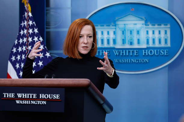 DC: White House Press Secretary Jen Psaki Holds Daily Press Briefing