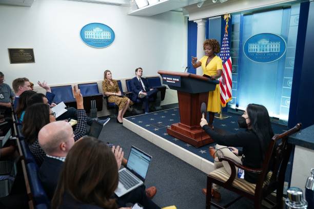 DC: Press Secretary Karine Jean-Pierre Holds Daily Briefing At The White House