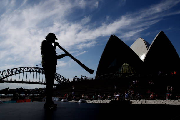 AUS: Performers Rehearse Ahead Of Australia Day Live 2022 Concert