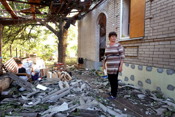 UKR: Aftermath Of Missile Strike In Druzhkivka, Donetsk Region