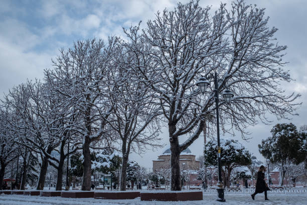 TUR: Overnight Snow Storm Blankets Istanbul
