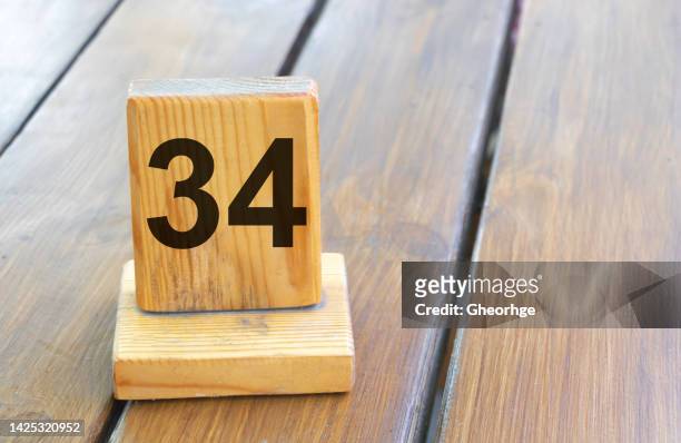 wooden priority number plank tab