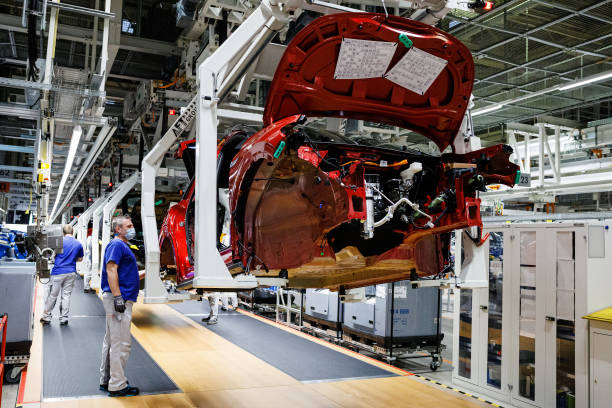 DEU: Volkswagen Begins ID.5 Electric Car Mass Production