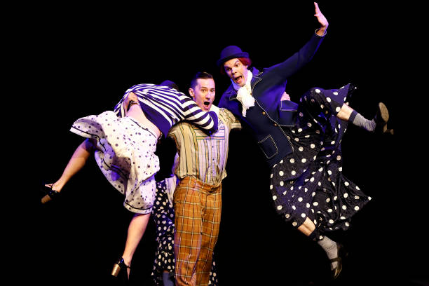 GBR: Ukraine's Freedom Ballet Perform With Rock Group Tiger Lillies At Edinburgh Fringe