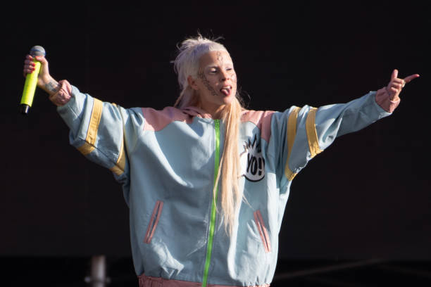 yolandi visser of die antwoord performs onstage during day 2 of at picture
