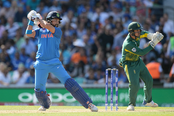 India v South Africa - ICC Champions Trophy : News Photo