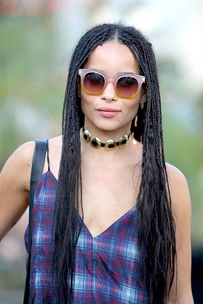 Zoe Kravitz Spotted At Coachella Wearing Marc By Marc Jacobs Sunglasses ...