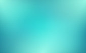 Abstract blurred turquoise background and gradient texture for your graphic design. Vector illustration.