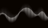 Abstract Rhythmic Sound Wave