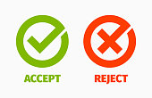 Approved and Rejected Marks