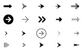 Arrow Vector icon, pointer, Sign collection