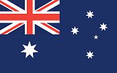 australia flag vector