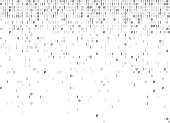 binary codes rain bw