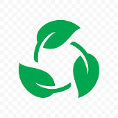 Biodegradable recyclable plastic free package icon. Vector bio recyclable degradable label logo template