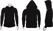 Free download of Free vector hoodie templates front and ...