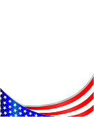 free american flag frame for download/ blue