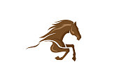Brown Horse Logo