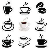 Coffee icon collection
