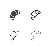 Croissant Icons - Multi Series