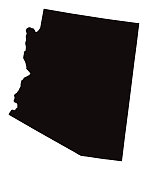 Detailed Map of Arizona State