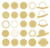 Element design collection for label and logo. Design elements. Vector Illustration