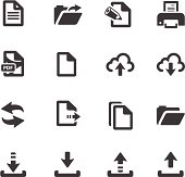 File Transfer Symbols