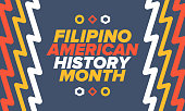 filipino american history month happy holiday