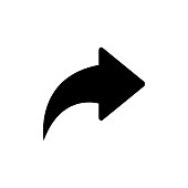 forward arrow button icon vector