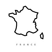 France map illustration
