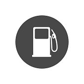 Fuel refill symbol. Vector illustration
