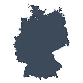 Germany country map