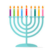 Jewish tradition Menorah Hanukkah