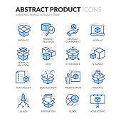 Line Abstract Product Color Icons