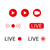 Live stream logo
