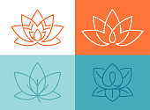 Lotus Flower Symbols