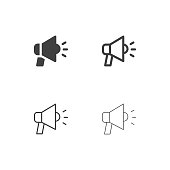 Megaphone Icons - Multi Series