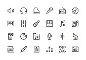 Music - Line Icons