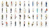 PPE people icons illustration