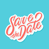 Save the date banner.