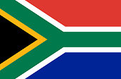 south african national flag, official flag of south africa accurate colors, true color