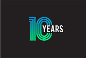 Ten Year anniversary design
