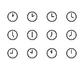Time Icons 24h